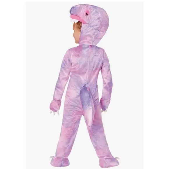 Spirit Halloween Toddler Dino Cutie Costume Cute T- Rex Dinosaur Cosplay Size 2T - Picture 2 of 13